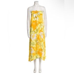 Faithfull the Brand Asturias Floral Midi Dress